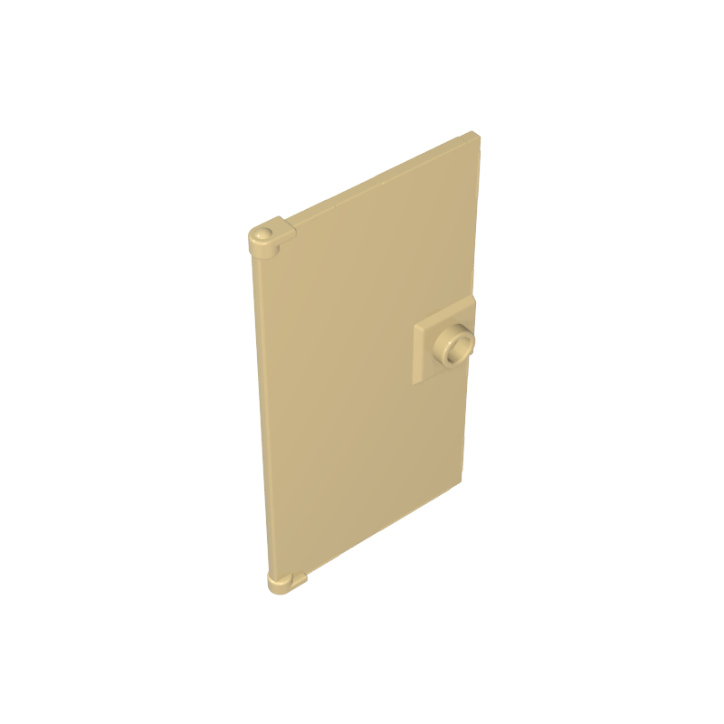 GDS-763 - Door 1 x 4 x 6 Smooth with Square Handle Plinth