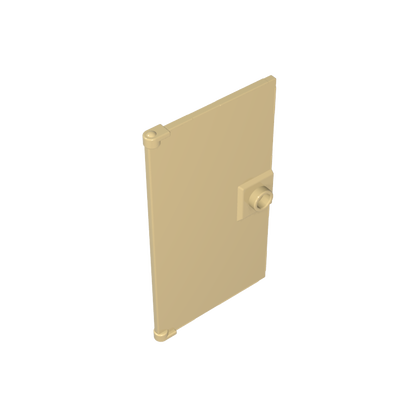 GDS-763 - Door 1 x 4 x 6 Smooth with Square Handle Plinth