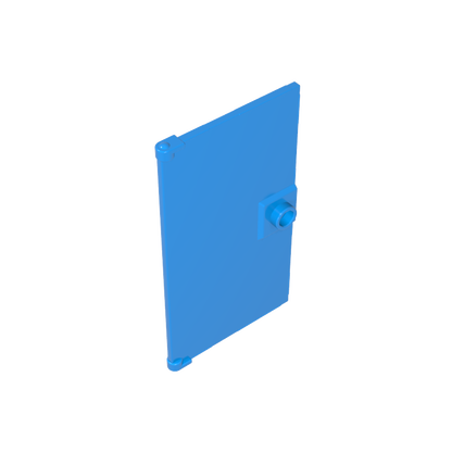 GDS-763 - Door 1 x 4 x 6 Smooth with Square Handle Plinth