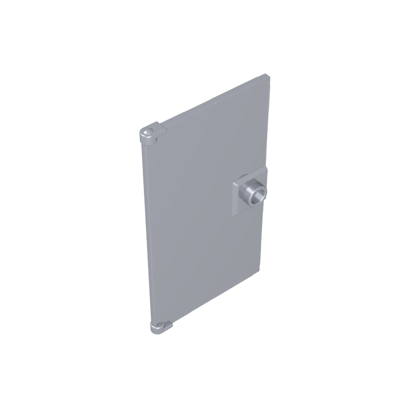 GDS-763 - Door 1 x 4 x 6 Smooth with Square Handle Plinth