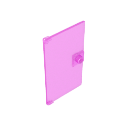 GDS-763 - Door 1 x 4 x 6 Smooth with Square Handle Plinth