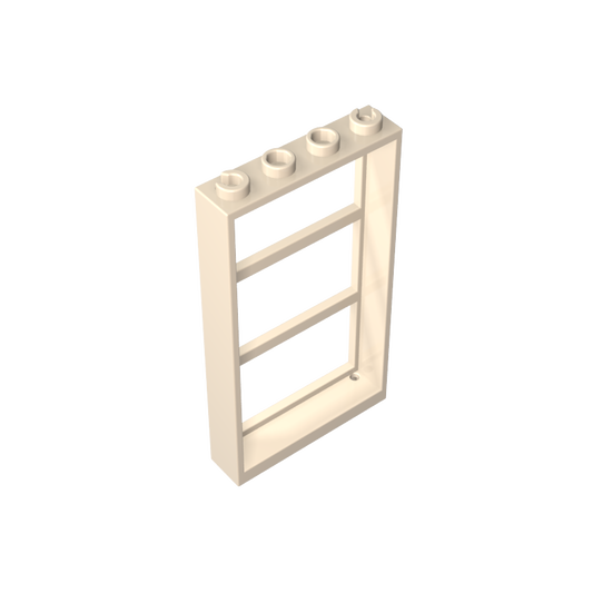 GDS-764 - Window 1 x 4 x 6 Frame with 3 Panes