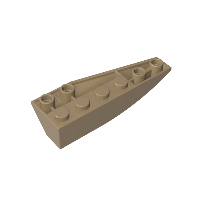 GDS-766 - Wedge Curved Inverted 6 x 2 Left