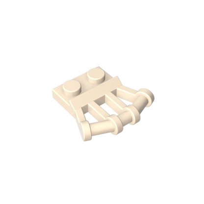 GDS-771 - Plate Special 1 x 2 with Angled Handles on Side