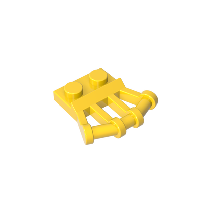 GDS-771 - Plate Special 1 x 2 with Angled Handles on Side