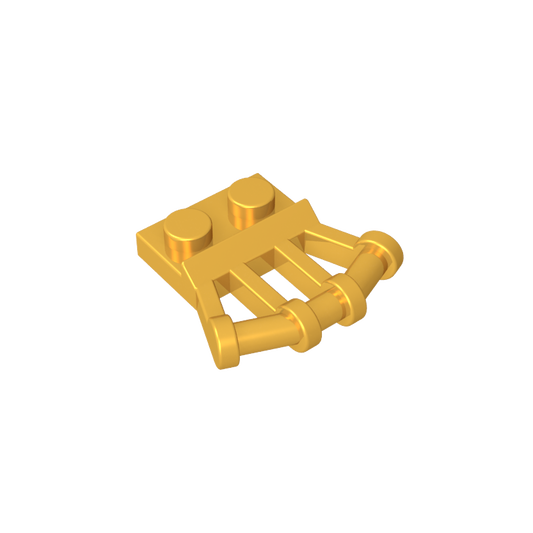 GDS-771 - Plate Special 1 x 2 with Angled Handles on Side