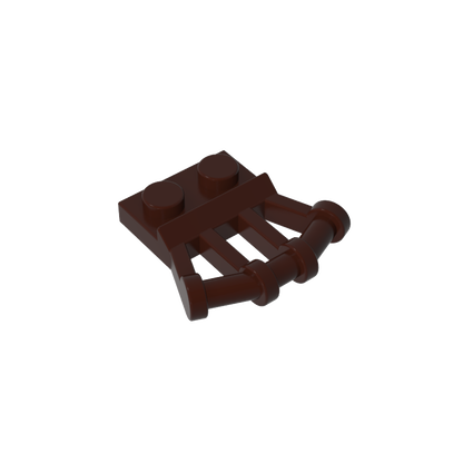 GDS-771 - Plate Special 1 x 2 with Angled Handles on Side