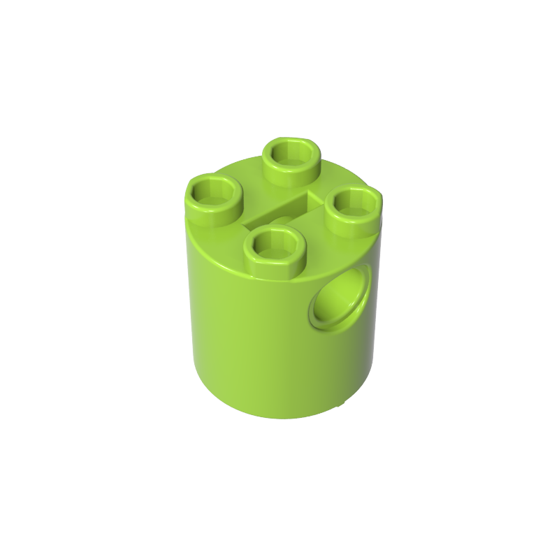 GDS-772 - Brick Round 2 x 2 x 2 Robot Body - without Bottom Axle Holder