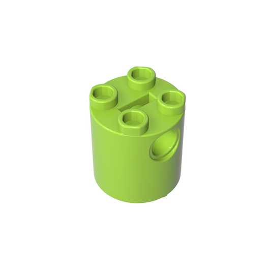 GDS-772 - Brick Round 2 x 2 x 2 Robot Body - without Bottom Axle Holder