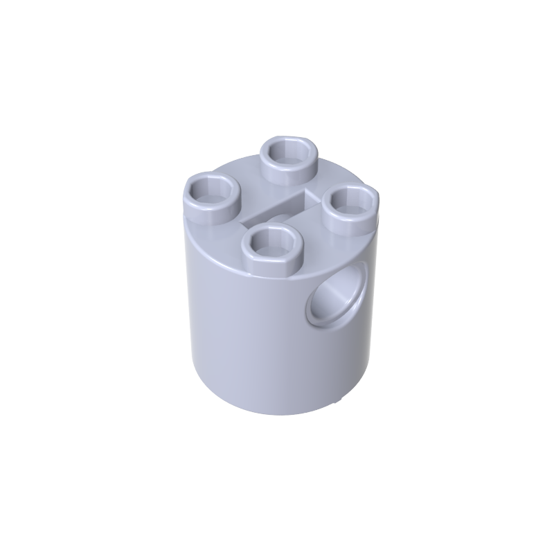 GDS-772 - Brick Round 2 x 2 x 2 Robot Body - without Bottom Axle Holder