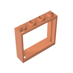 GDS-780 - Window 1 x 4 x 3 without Shutter Tabs