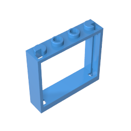 GDS-780 - Window 1 x 4 x 3 without Shutter Tabs
