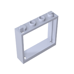 GDS-780 - Window 1 x 4 x 3 without Shutter Tabs