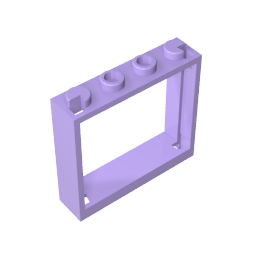 GDS-780 - Window 1 x 4 x 3 without Shutter Tabs