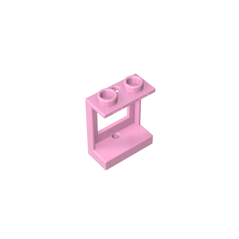 GDS-784 - Window 1 x 2 x 2 Plane, Single Hole Top and Bottom for Glass