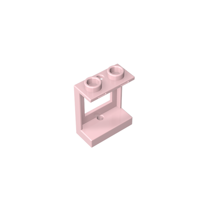 GDS-784 - Window 1 x 2 x 2 Plane, Single Hole Top and Bottom for Glass