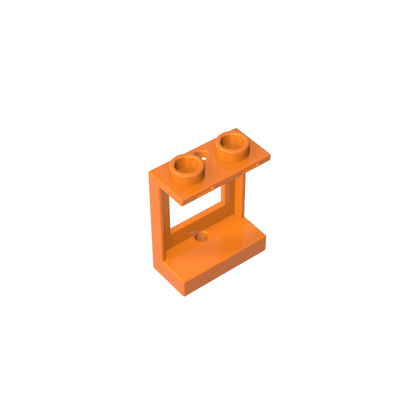 GDS-784 - Window 1 x 2 x 2 Plane, Single Hole Top and Bottom for Glass