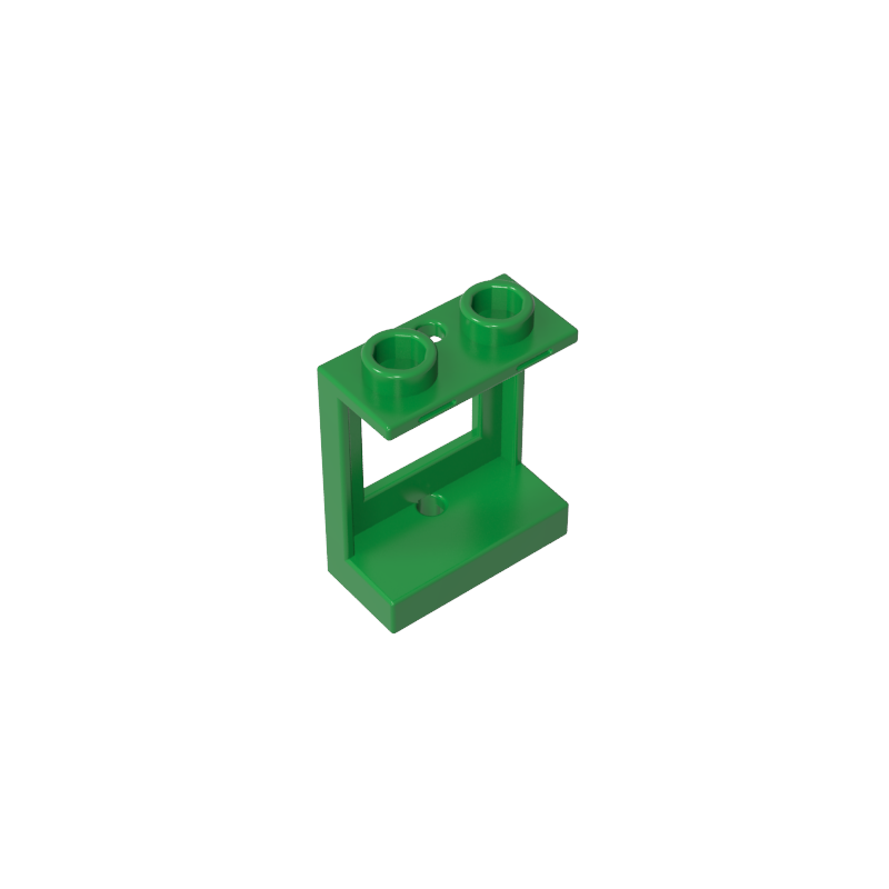 GDS-784 - Window 1 x 2 x 2 Plane, Single Hole Top and Bottom for Glass