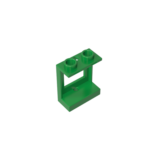 GDS-784 - Window 1 x 2 x 2 Plane, Single Hole Top and Bottom for Glass