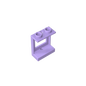 GDS-784 - Window 1 x 2 x 2 Plane, Single Hole Top and Bottom for Glass