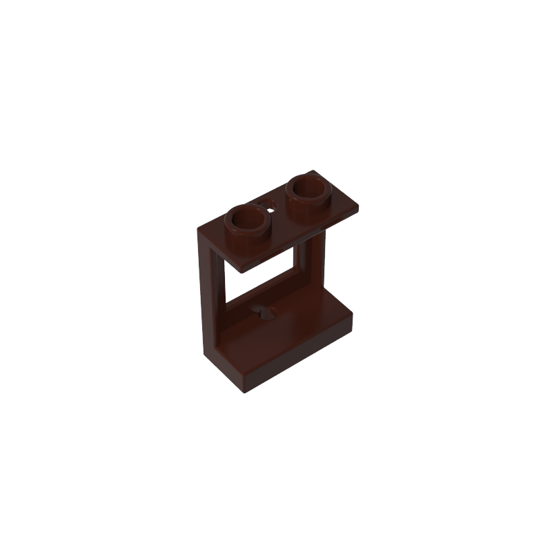 GDS-784 - Window 1 x 2 x 2 Plane, Single Hole Top and Bottom for Glass