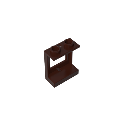 GDS-784 - Window 1 x 2 x 2 Plane, Single Hole Top and Bottom for Glass