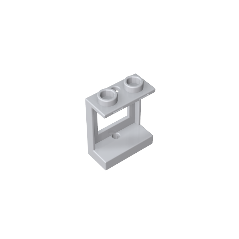 GDS-784 - Window 1 x 2 x 2 Plane, Single Hole Top and Bottom for Glass