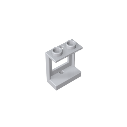 GDS-784 - Window 1 x 2 x 2 Plane, Single Hole Top and Bottom for Glass
