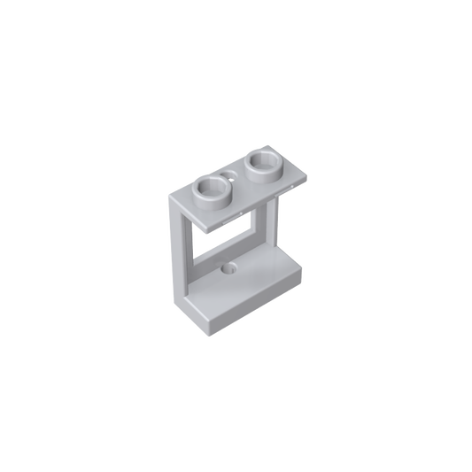 GDS-784 - Window 1 x 2 x 2 Plane, Single Hole Top and Bottom for Glass