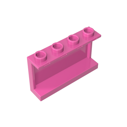 GDS-787 - Panel 1 x 4 x 2 with Side Supports - Hollow Studs