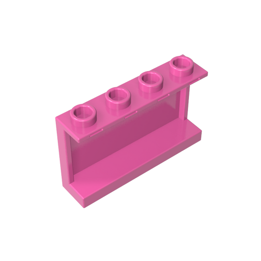 GDS-787 - Panel 1 x 4 x 2 with Side Supports - Hollow Studs