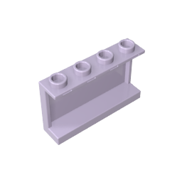 GDS-787 - Panel 1 x 4 x 2 with Side Supports - Hollow Studs