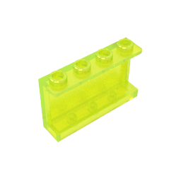 GDS-787 - Panel 1 x 4 x 2 with Side Supports - Hollow Studs