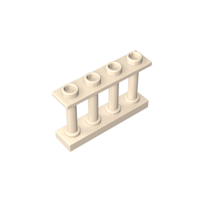 GDS-789 - Fence Spindled 1 x 4 x 2 [4 Top Studs]