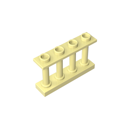 GDS-789 - Fence Spindled 1 x 4 x 2 [4 Top Studs]