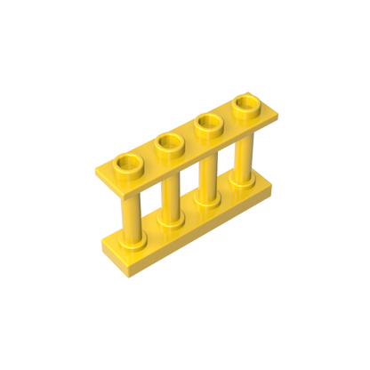 GDS-789 - Fence Spindled 1 x 4 x 2 [4 Top Studs]