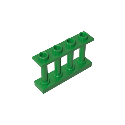 GDS-789 - Fence Spindled 1 x 4 x 2 [4 Top Studs]