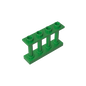 GDS-789 - Fence Spindled 1 x 4 x 2 [4 Top Studs]