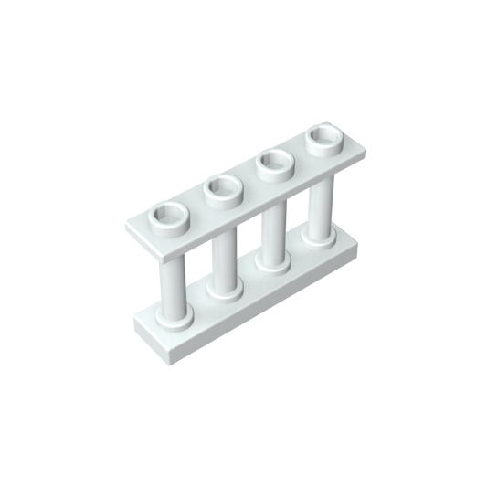 GDS-789 - Fence Spindled 1 x 4 x 2 [4 Top Studs]