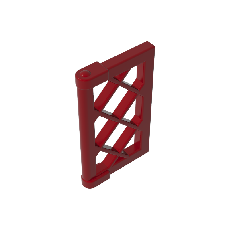 GDS-790 - Window 1 x 2 x 3 Pane Latticed with Thick Corner Tabs