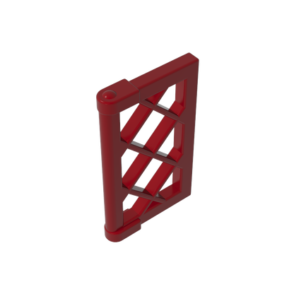 GDS-790 - Window 1 x 2 x 3 Pane Latticed with Thick Corner Tabs