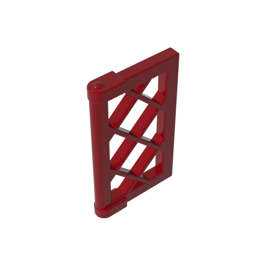 GDS-790 - Window 1 x 2 x 3 Pane Latticed with Thick Corner Tabs