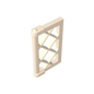 GDS-790 - Window 1 x 2 x 3 Pane Latticed with Thick Corner Tabs