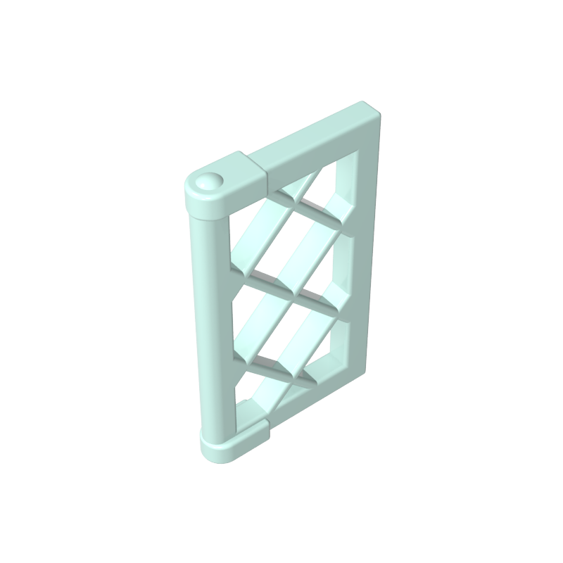 GDS-790 - Window 1 x 2 x 3 Pane Latticed with Thick Corner Tabs