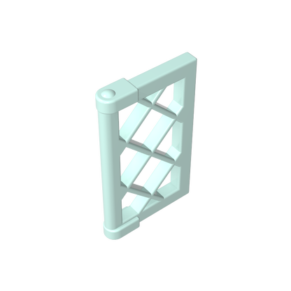 GDS-790 - Window 1 x 2 x 3 Pane Latticed with Thick Corner Tabs