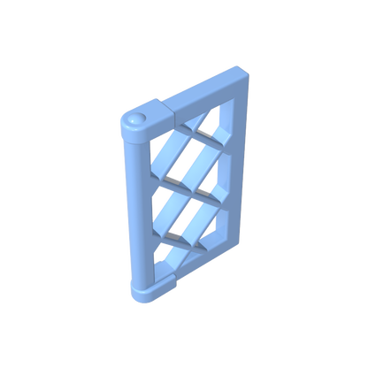 GDS-790 - Window 1 x 2 x 3 Pane Latticed with Thick Corner Tabs