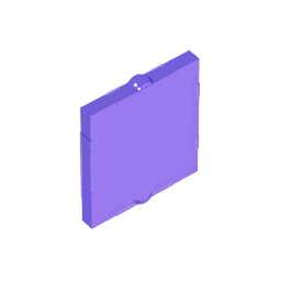 GDS-791 - Glass for Window 1 x 2 x 2 Flat