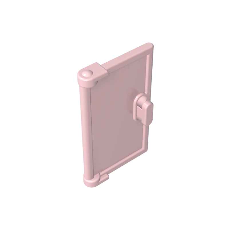 GDS-793 - Door 1 x 2 x 3 with Vertical Handle, New Mold for Tabless Frames