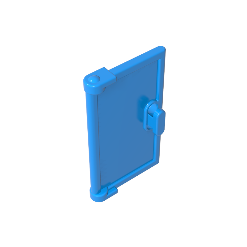 GDS-793 - Door 1 x 2 x 3 with Vertical Handle, New Mold for Tabless Frames
