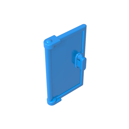 GDS-793 - Door 1 x 2 x 3 with Vertical Handle, New Mold for Tabless Frames
